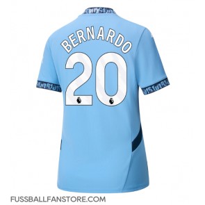 Manchester City Bernardo Silva #20 Replik Heimtrikot Damen 2024-25 Kurzarm